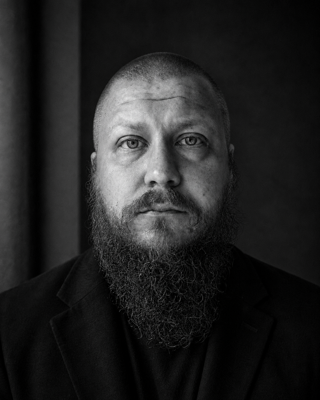 Portrait of Liam Angelis, psychic medium and Tarot reader